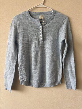 Joie Blue Knit Sweater - Size Small